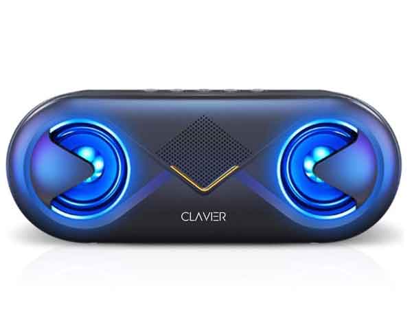 CLAVIER Supersonic - Best Bluetooth Speakers With Lights